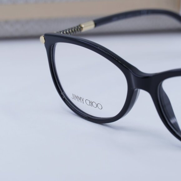 Final Price! Jimmy Choo JJC154 029A 00 Black Eyeglasses 53mm main image 7